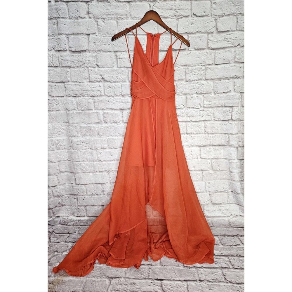 Asos Design Women's Orange Dress Size 2